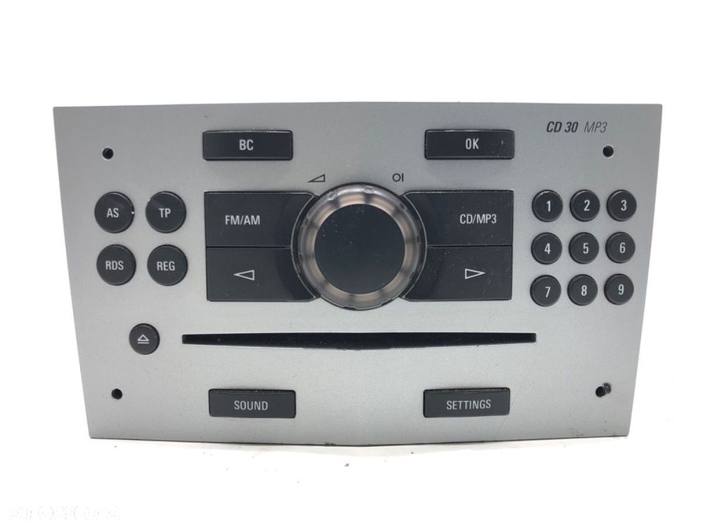 RADIO  OPEL CORSA D (S07) 2006 - 2014 1.2 (L08, L68) 59 kW [80 KM] benzyna 2006 - 2014 13257039 - 1