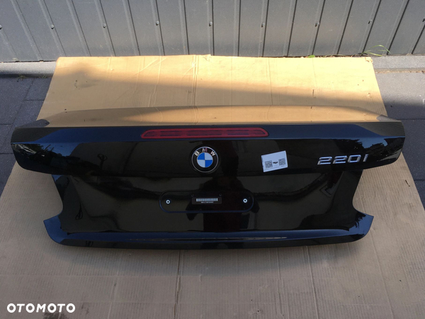 KLAPA BAGAŻNIKA BMW 2' F23 668 SCHWARZ 2