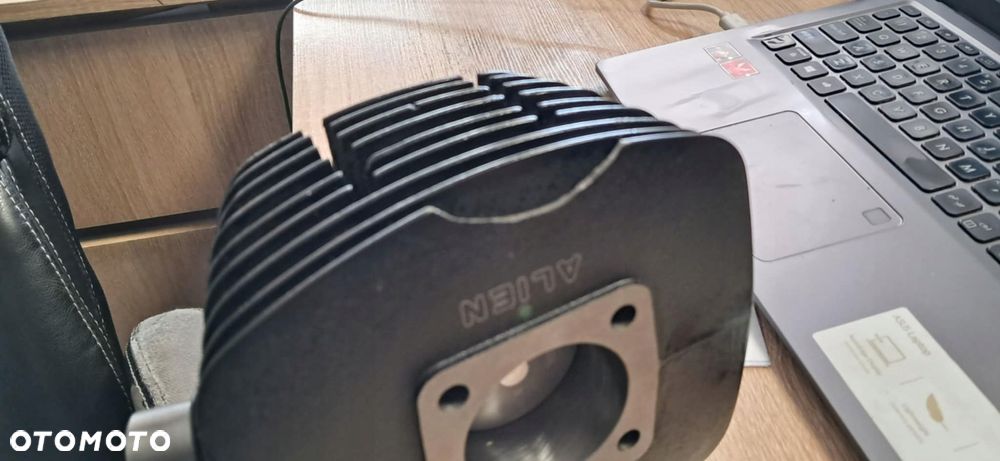 2 gatunek cylinder +tłok 125 nominał do wsk 125 b1 b3 garbuska alien kompl - 2