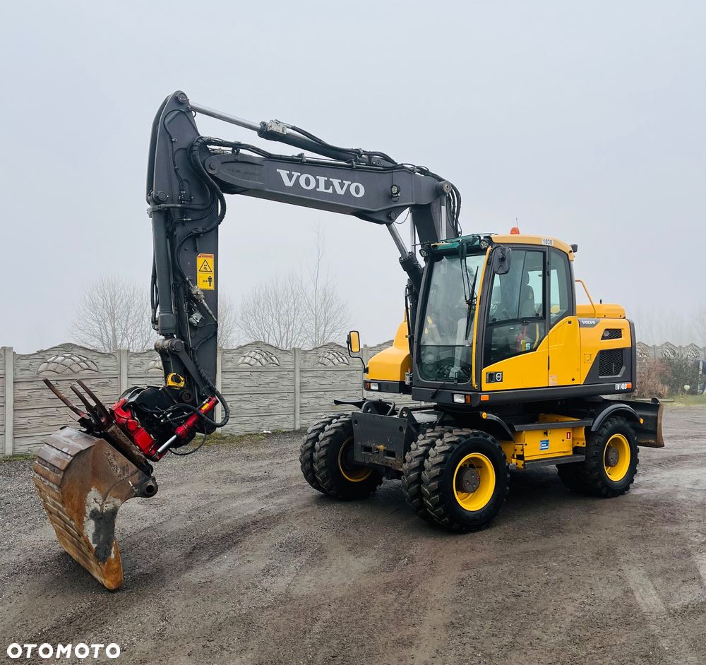 Volvo EW 140 D / ROTOTILT + SZCZYPCE / SPROWADZONA / KOPARKA KOŁOWA / EW 160 D - 1