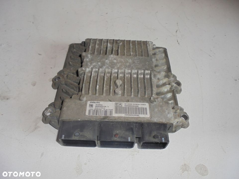 KOMPUTER PEUGEOT 807 CITROEN C8 5WS40377F-T - 1