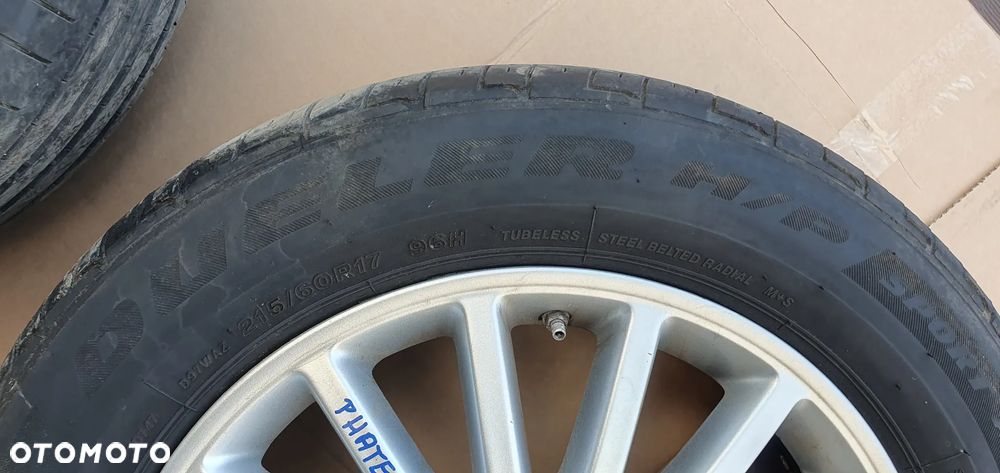 Alufelgi z oponami alusy 5X112 7,5J R17 ET40 VW Phaeton 3D0601025AC - 17