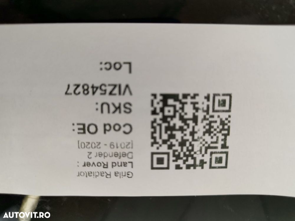 Grila Radiator Land Rover  Defender 2 2019 2020 2021 2022 Original In - 8