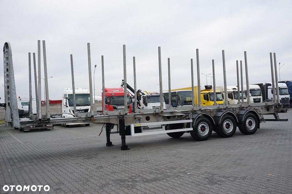 Zaslaw / KŁONICOWA / DO DREWNA / WAGA 6 400 KG / OŚ PODNOSZONA - 3