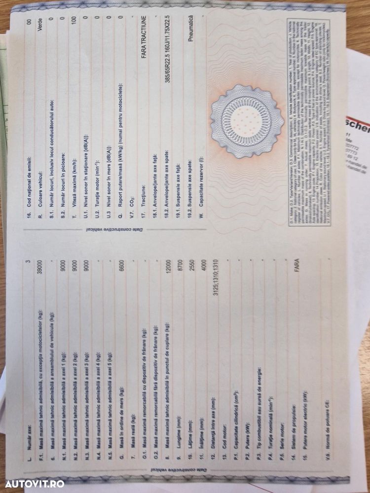 Kögel 28mc, 2019, axe SAF, axa liftabila, frane disc, rulata in GERMANIA, scena vizitare, prelata, janta aluminiu doar 6,6t, picioare sprijin, cilindry Hyva, posibilitate leasing 3 ani, anv 70% bune-PROMOTIE 19.900 EUR+Tva - 9