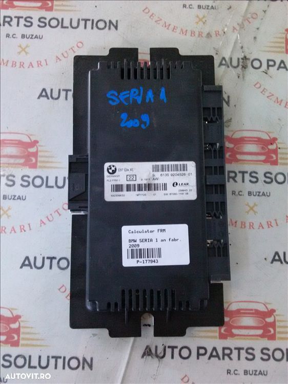 calculator frm bmw seria 1 an fabr. 2009 - 1