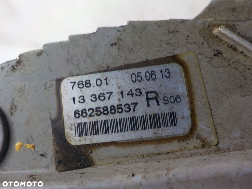 OPEL ASTRA J LIFT KIERUNKOWSKAZ PRAWY PRZÓD PRZEDNI 13367143 - 3