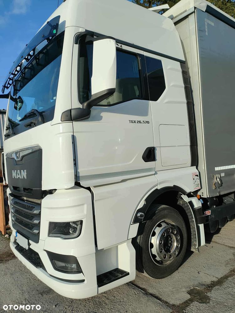 MAN TGX 26.470 / ZESTAW PRZESTRZENNY / 7.7 + 7.7 / WYSOKA KABINA / 2021 ROK / AUTOMAT / SYPIALKA / PRZYCZEPA - 4