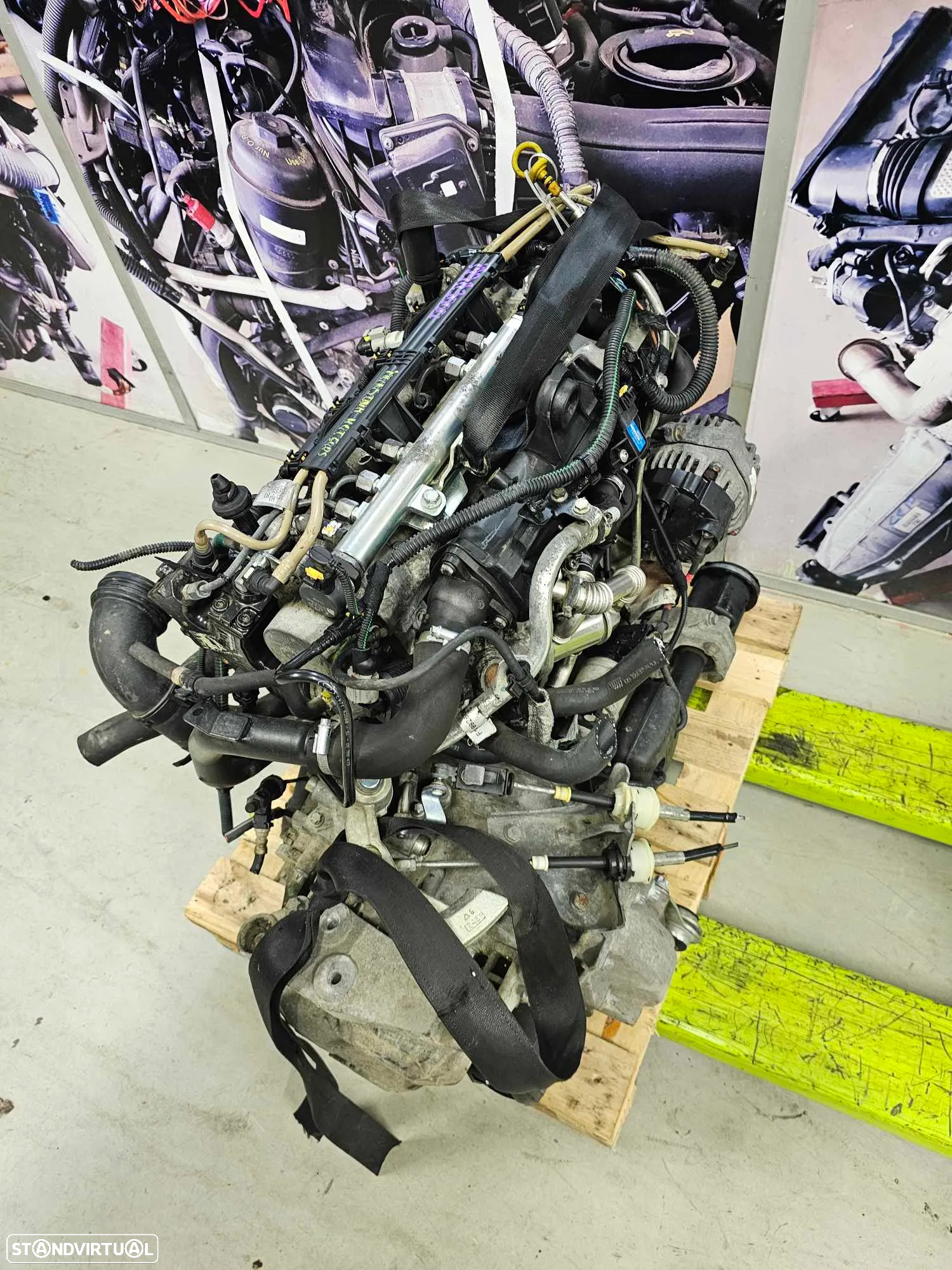 Motor Fiat Doblo 1.3 Multijet 2010, de 90cv, ref 199A3000 - 2