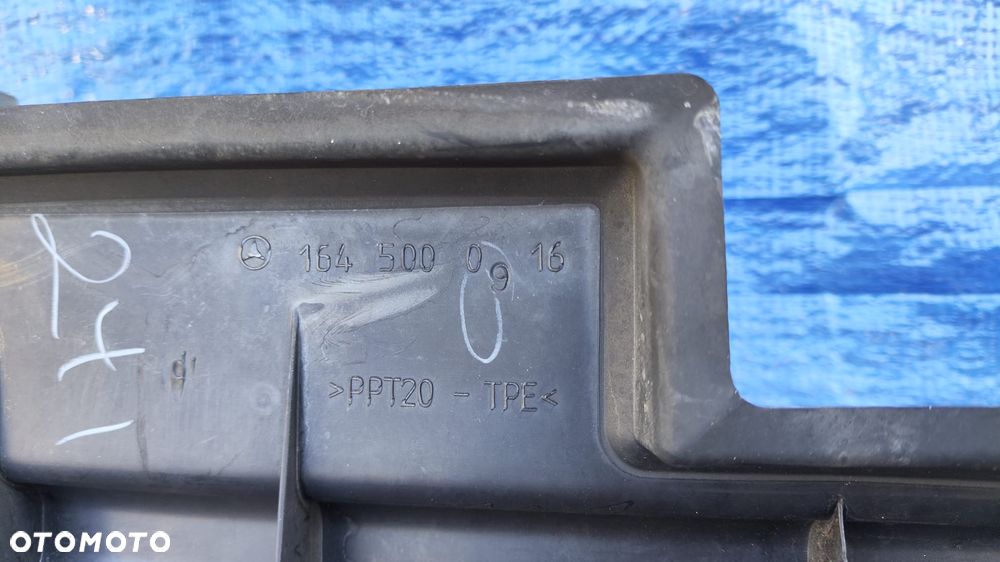 KIEROWNICA POWIETRZA RAMKA OSŁONA DOLOT TUNEL CHŁODNICY 1645000916 MERCEDES ML W164 GL X164 LIFT 3.0 CDI - 5