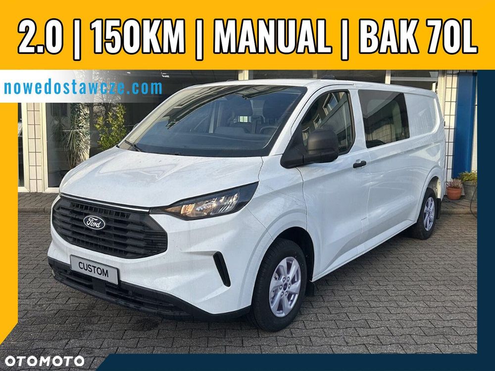 Ford transit-custom FORD TRANSIT CUSTOM BRYGADÓWKA 2.0 ECOBLUE 150KM M6 FWD 320 L2 - 2