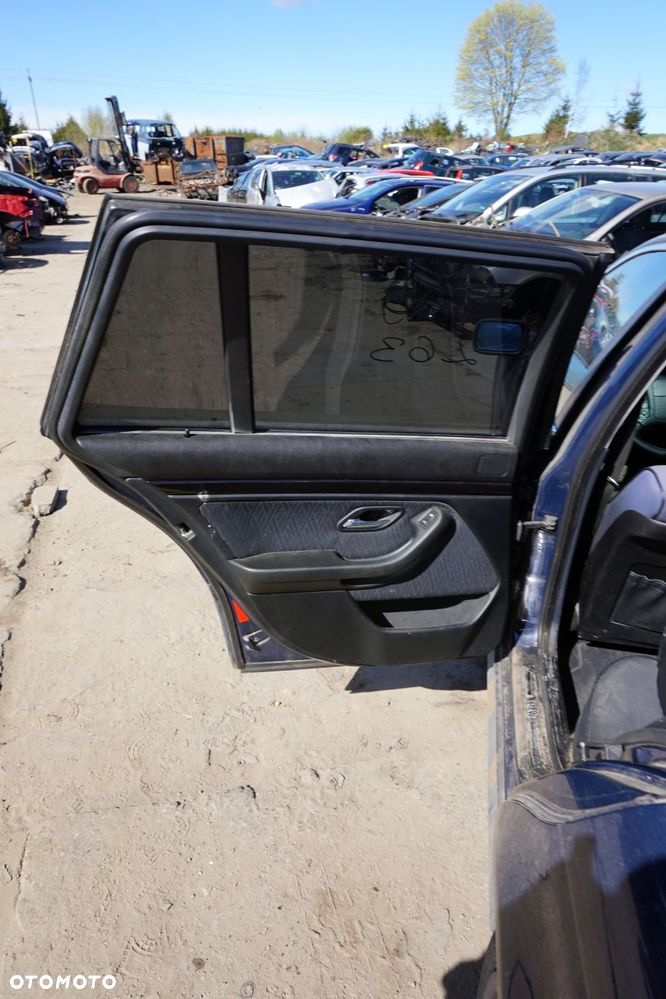 DRZWI TYLNE LEWE 5 E39 KOMBI 263  GRANATOWY BMW 1995-2000 - 9