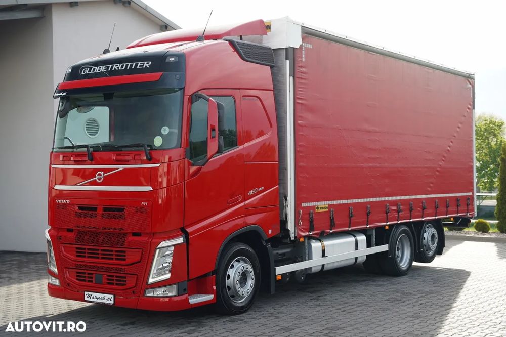 Volvo FH 460 / 7.4 M CORTINĂ / I-SAVE / I-PARK COOL / PUNTE RIDICATĂ ȘI DE DIRECȚIE / WIELTON - 1