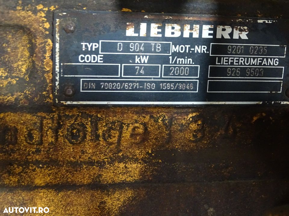 Motor liebherr D 904 TB - 4
