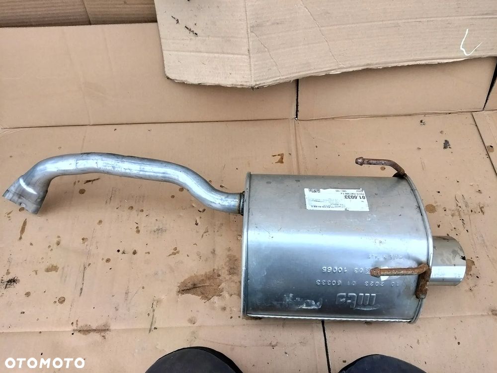 nowy tłumik mts 01.60333 fiat 500 panda ii ford ka mk2 - 1