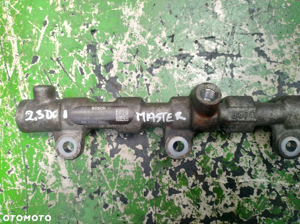 RENAULT MASTER III 2,3DCI listwa wtryskowa 0445214258 - 1