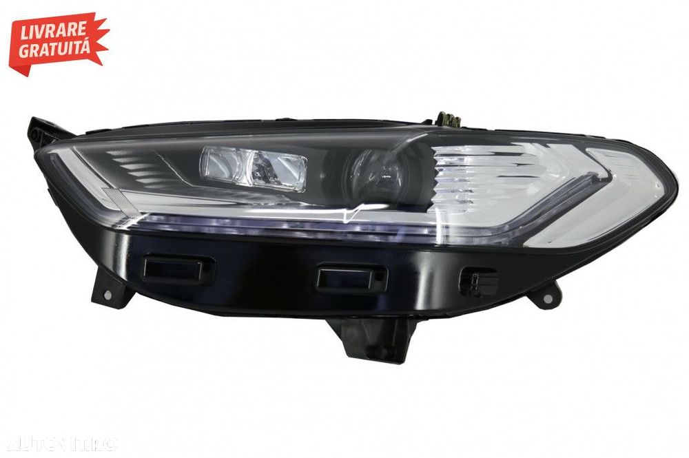 Faruri LED DRL Ford Mondeo MK5 (2013-2018) Semnalizare Secventiala Cro - 3