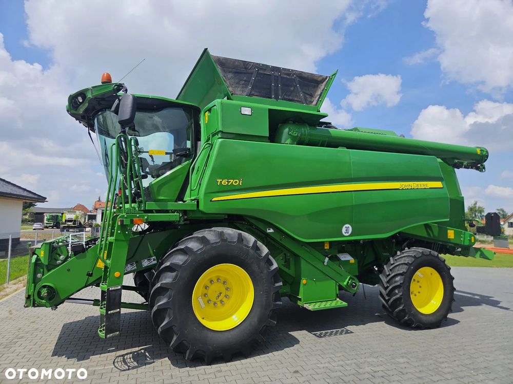 John Deere T670i 2018 Rok, heder 730X, GPS, Najnowsza i Najbogatsza Wersja, Nie Malowany, Stan Idealny - 6