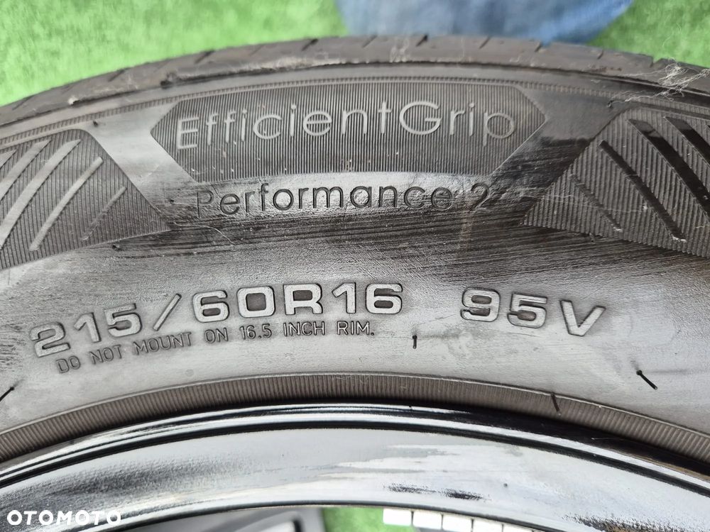Volkswagen VW Audi Skoda Felgi z oponami KOŁA 215/60 R16 Goodyear ET43 - 9