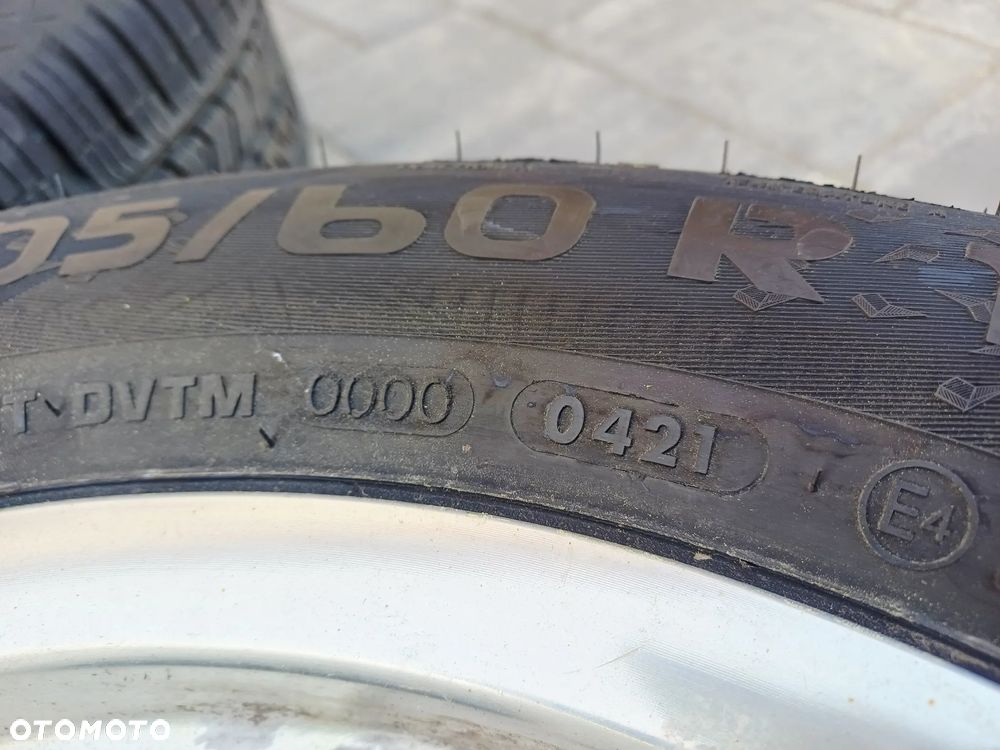 FELGI Z OPONAMI KOŁA ALUMINIOWE MERCEDES SLK R170 R15 5X112 ET37 66,6 mm OPONY VREDESTEIN QUATRAC 5 R15 205/60 WIELOSEZON NR15 - 7