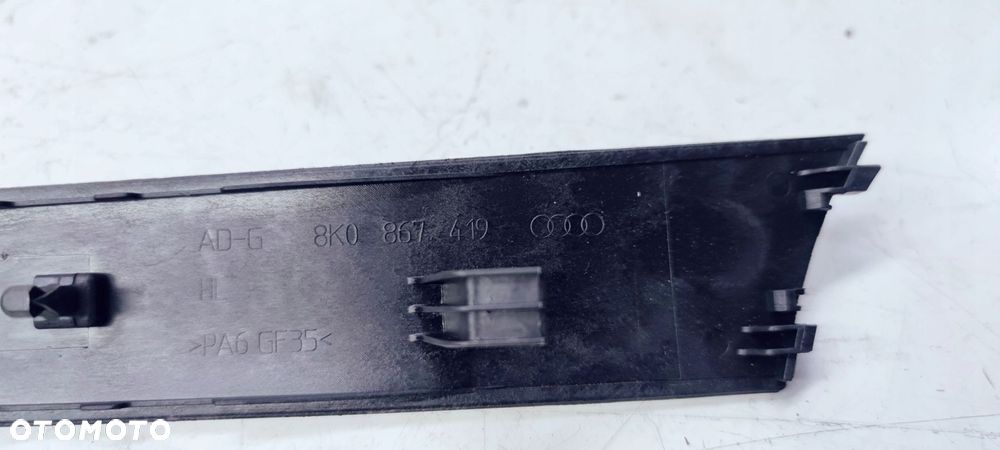 LISTWA DEKOR DRZWI AUDI A4 B8 L T 8K0867419 RYBIA - 6