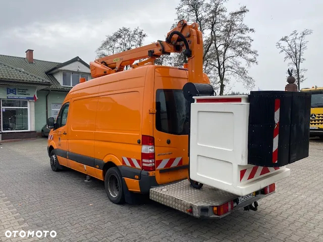 Mercedes-Benz Sprinter / podnośnik koszowy / zwyżka Palfinger PD140 V wysokość robocza 14 m z Niemiec - 7
