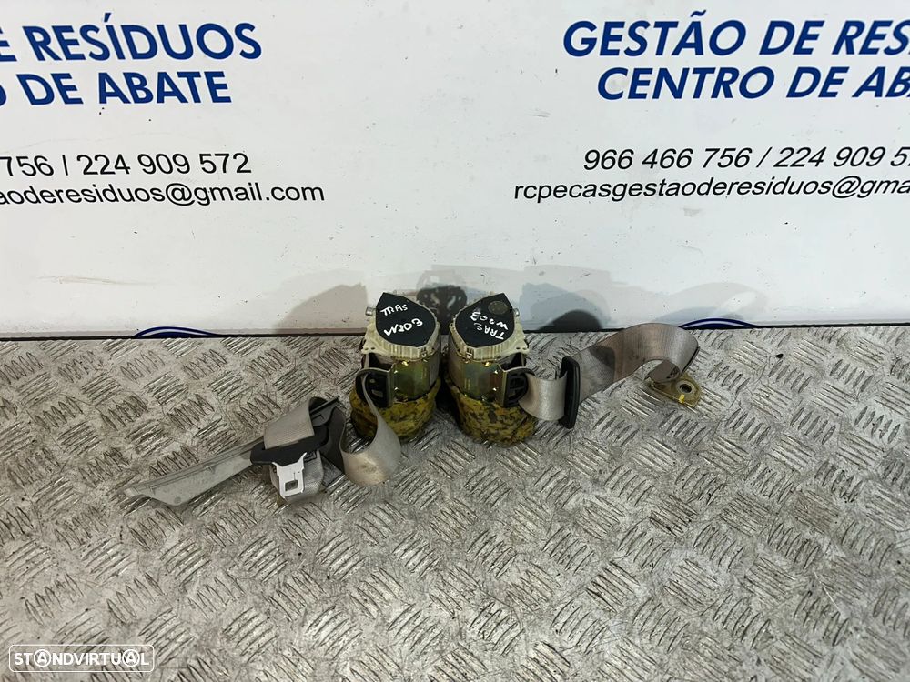 .Cinto De Segurança Tras Traseiro Direito Esquerdo Original Mercedes Benz Classe C W203 2000 - 2007 - 2