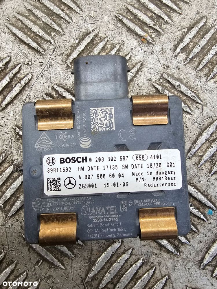 mercedes sprinter 907 910 radar sensor distronic a9079006004 - 2