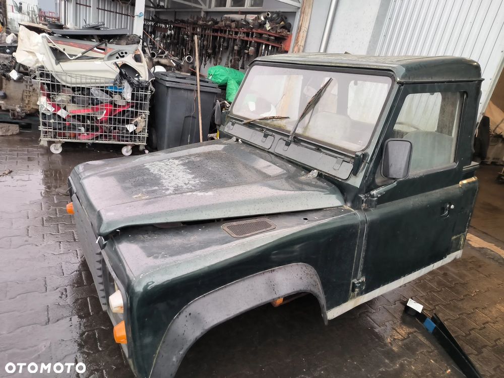 Kabina Land Rover Defender 110 Pickup maska błotnik grill drzwi - 1