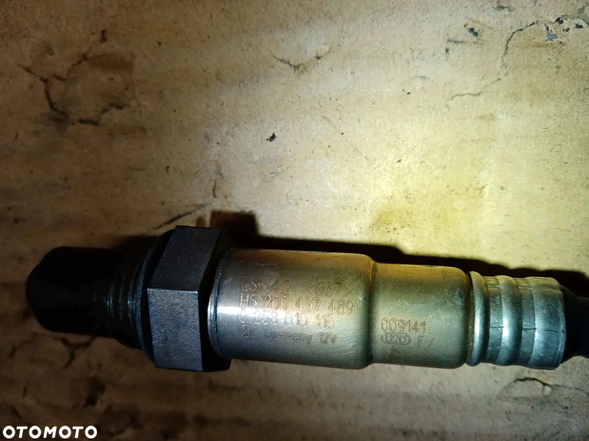 Sonda lambda czujnik Renault Clio III 1.2 TCE 0258010110 H8200437489 - 9