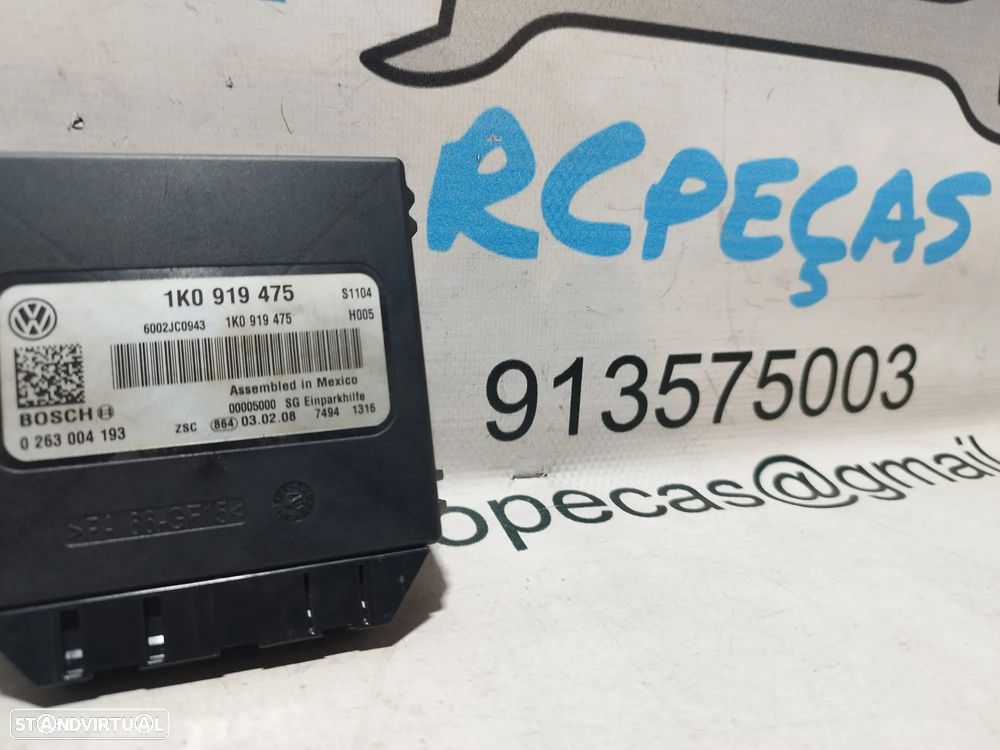 CENTRALINA MÓDULO DE CONTROLE DE DISTÂNCIA VOLKSWAGEN EOS 1F7 1F8 0263004193 - 1