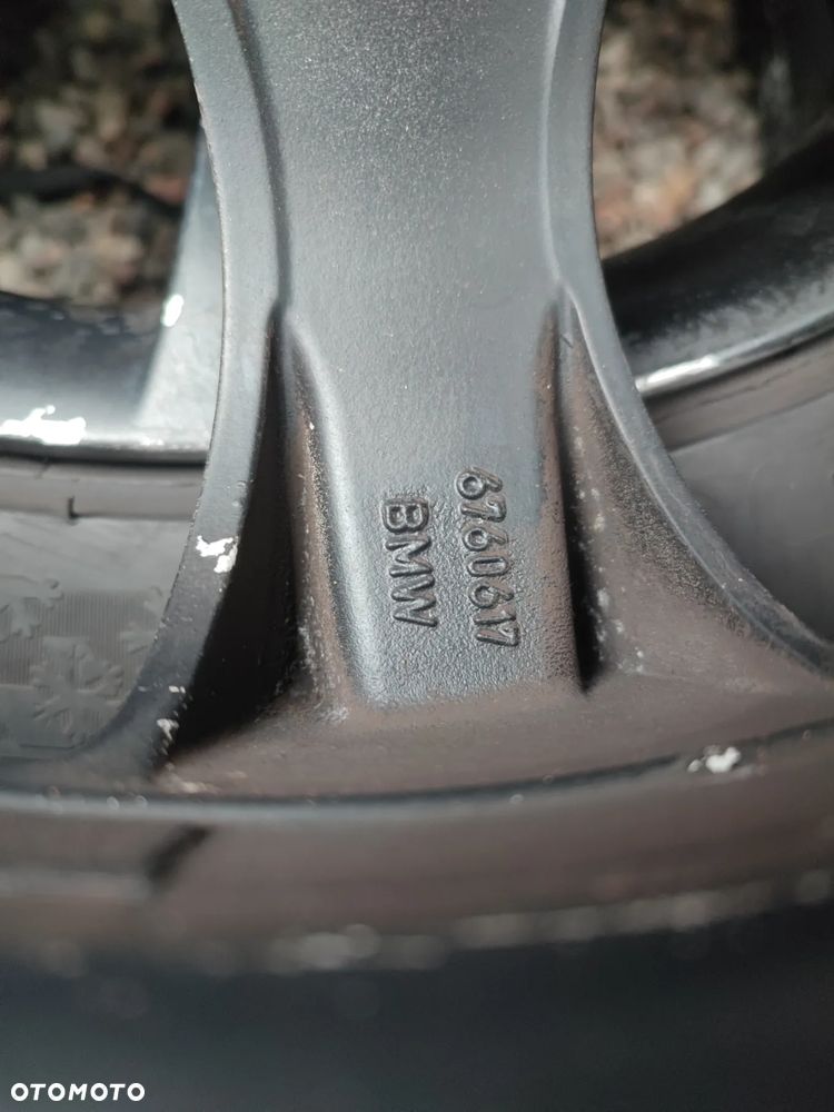 BMW E60 / E61 / E65 / E46 / E90 ORYGINALNE FELGI BBS RD193 STYLING 124 O NR. 6 760 617 OEM W 2 SZEROKOŚCI 8J ( IS 20 ) / 9J ( IS32 ) + OPONY ZIMOWE - 12