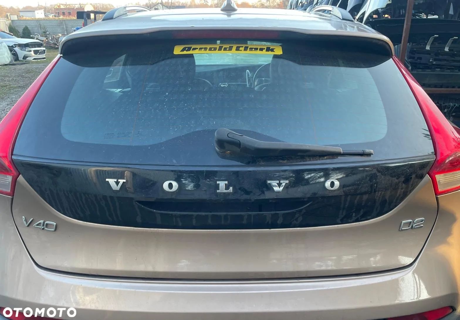 klapa tyl tylna volvo v40 cc 2012- kompletna 708 - 1