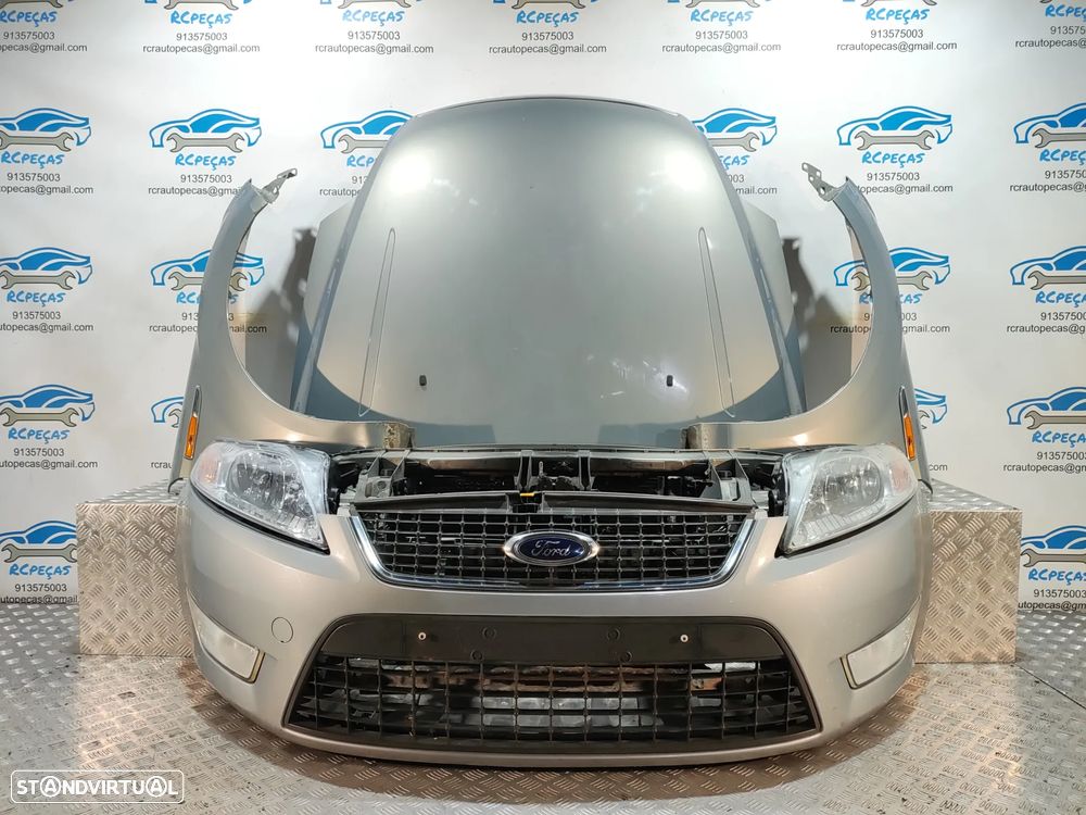 FRENTE COMPLETA FORD MONDEO IV 4 MK4 CAPOT PARACHOQUES GUARDA-LAMAS OTICAS RADIADOR VENTILADOR FRENTE FIBRA REFORÇO - 1