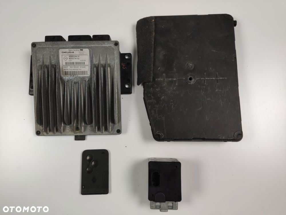 RENAULT MEGANE II 1.5DCI Komputer Silnika Kluczyk Blokada Kierownicy - 1