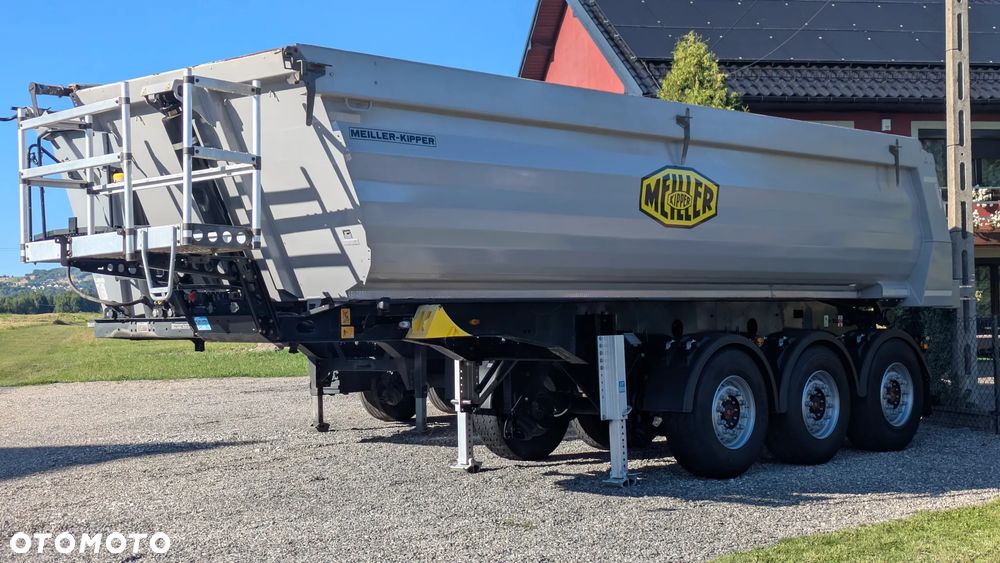 Meiller KIPPER 26m3 STALOWA / MAŁO UŻYWANA!!! naczepa wywrotka - 10