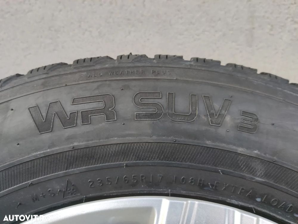 Jante 17" 5x108 Volvo XC60 XC70 anvelope iarna 235/65 R17 Nokian - KBA 49304 - 7