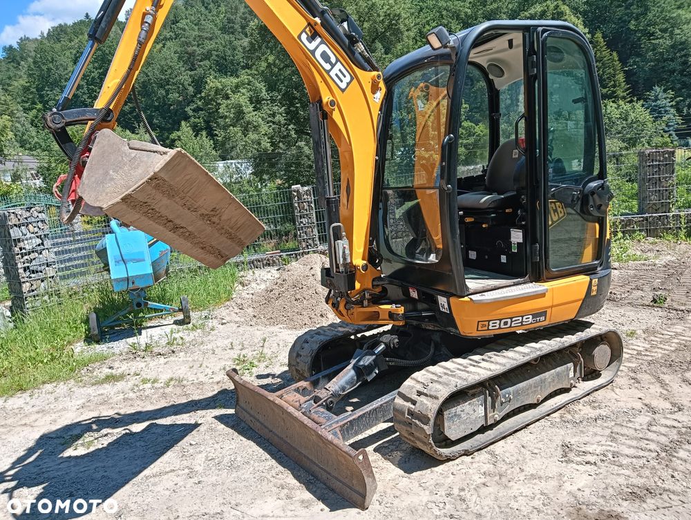 JCB 8029 CTS • 2019 r • 1500 mth • ASO • Stan Perfekcyjny • Minikoparka • Mini koparka • koparka obrotowa gąsienicowa - 5