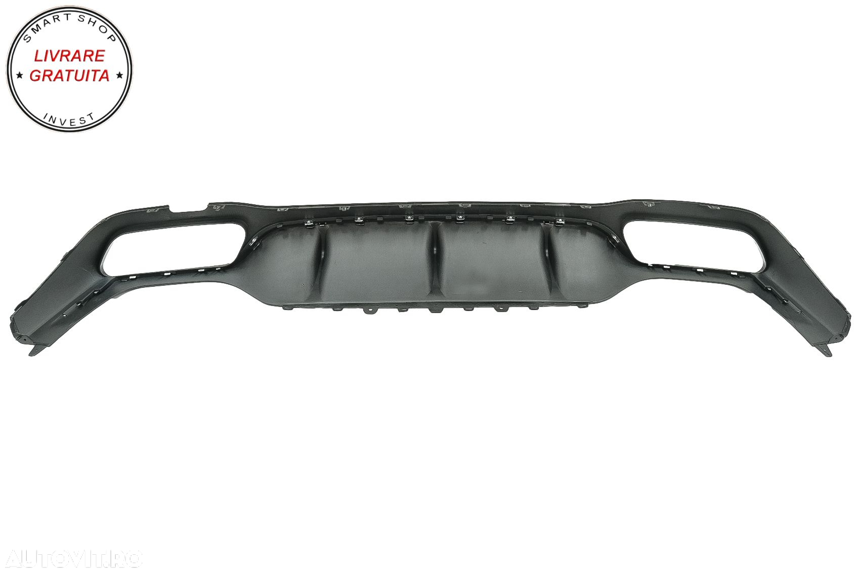 Difuzor Bara Spate cu Ornamente Toba Mercedes E-Class W213 (2016-2019) E53 Design - livrare gratuita - 7
