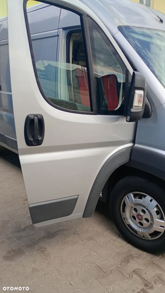 F.V Drzwi PRAWE PRZEDNIE LEWE SREBRNY METALIK uzbrojone KOMPLETNE  PEUGEOT BOXER FIAT DUCATO CITROEN JUMPER Drzwi gotowe do założenia MONTAŻ - 10