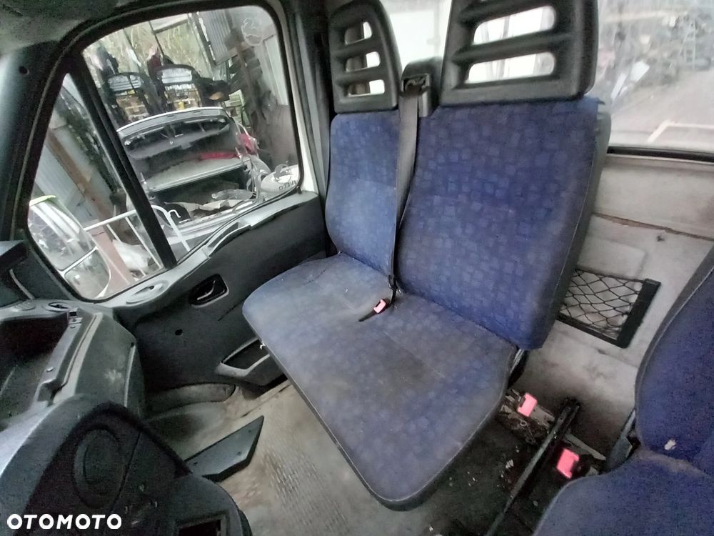 IVECO DAILY FOTEL KIEROWCY KANAPA ŁAWKA PASAŻERA KOMPLET - 2