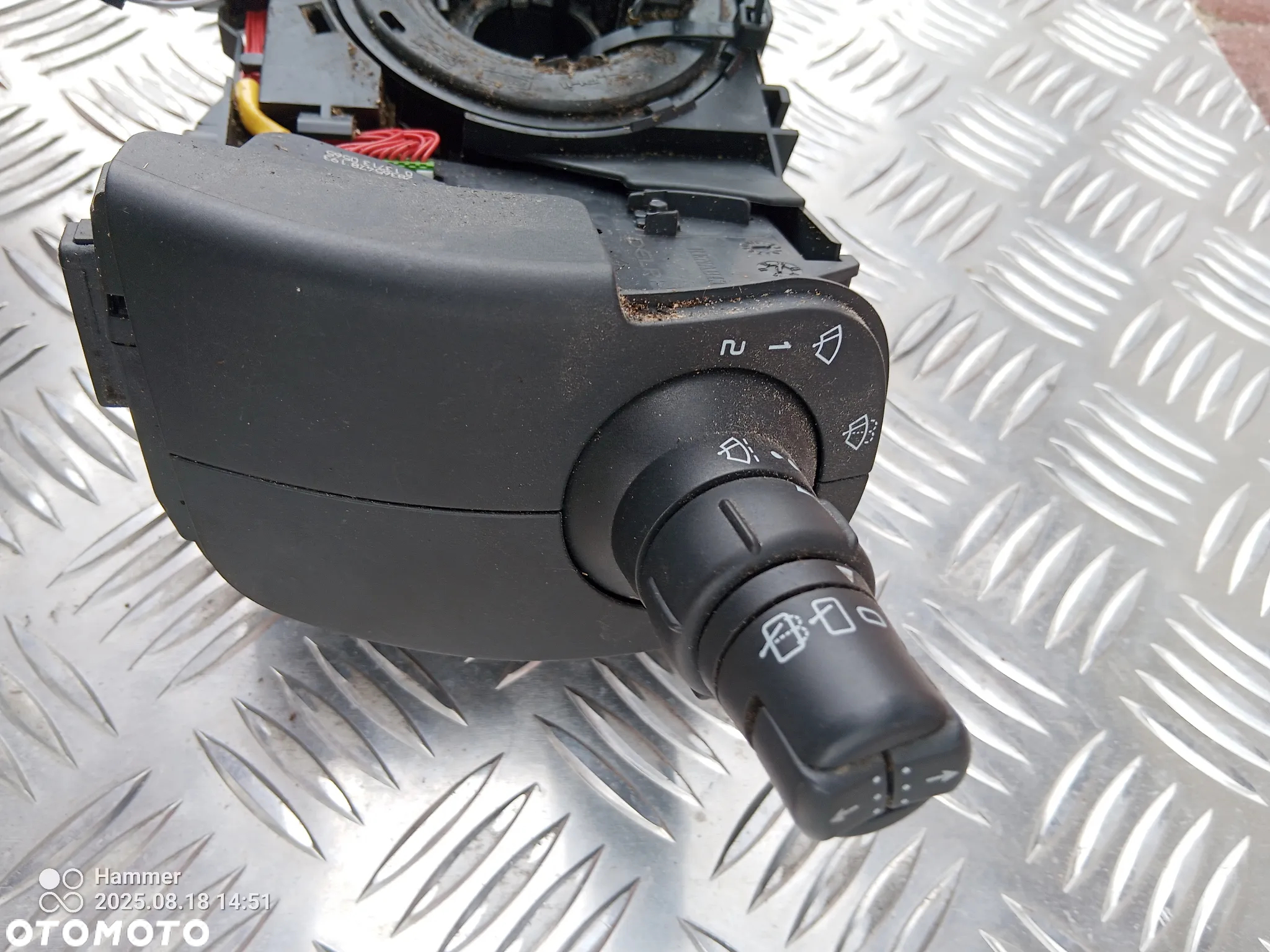 KANGOO II III przełącznik pod kierownicę taśma zwijak CITAN - 2