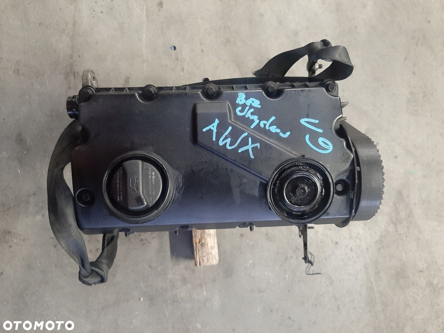 AUDI A4 B6 2000- SILNIK KOMPLETNY DIESEL AWX 1.9 TDI 189000KM - 5