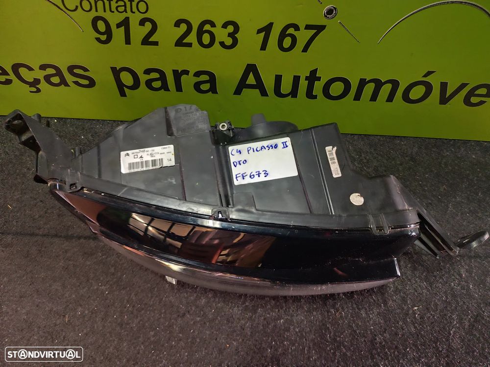 CITROEN C4 PICASSO II FAROL DIREITO - FF673 - 10