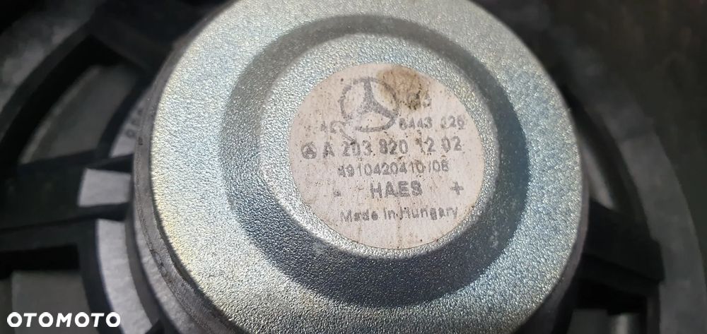 Głośnik oryginał prawy lewy przód przedni Mercedes W203 A2038201202 - 5