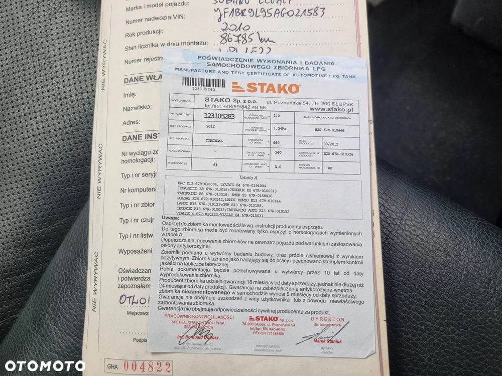 Subaru Outback 2.5i Comfort AT - 23