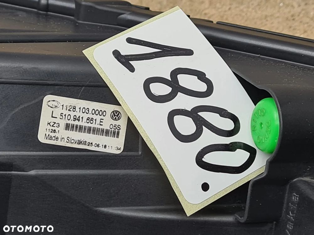 Vw golf sportsvan lift 510.941.661.E lampa przeciwmgielna, halogen lewy - 10