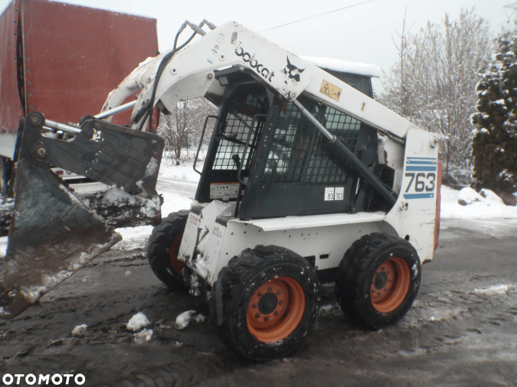buda korpus ramiona silnik bobcat 763 jak S130 S160 S175 jak nowy znikomy przebieg - 18