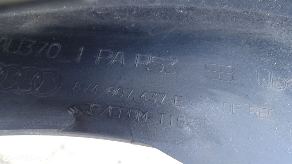 AUDI RS3 8V4 5-DRZWI SPORTBACK LIFT - zderzak przedni - 7