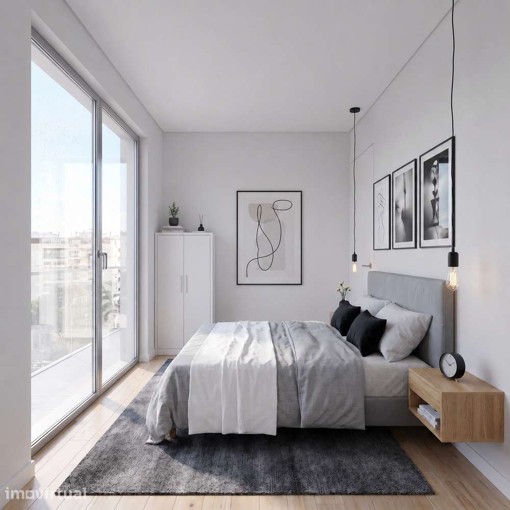 Apartamento T1+1 empreendimento residencial Live Urban. - Grande imagem: 2/11